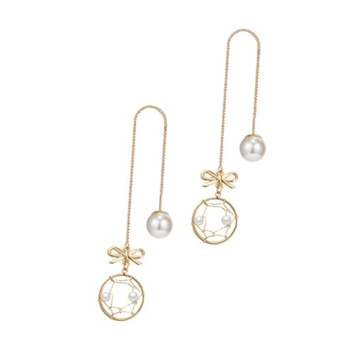 Garneck Kreative Perlen Ohrhänger Damen Elegant Schlichte Ohrstecker Modischer Schmuck Alltagsschmuck Geschenkidee von Garneck