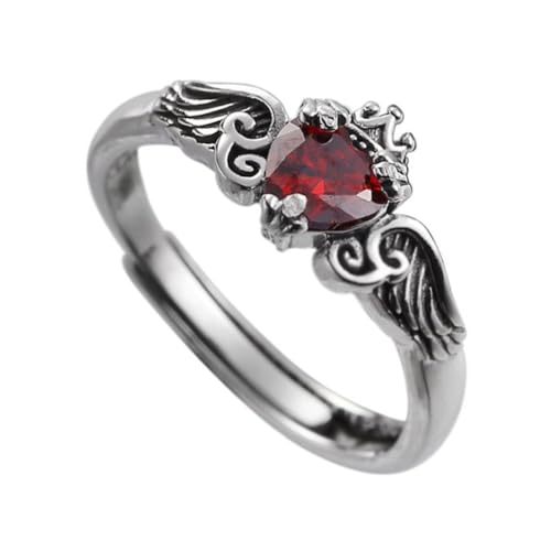 Garneck Damen Fingerring Aus Kupfer Mit Für Frauen Retro-design Passend Zu Verschiedenen Kleidungsstilen Geburtstags Oder Weihnachts- von Garneck
