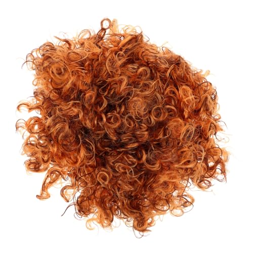 Garneck Kurz Afro Lockige Perücke Damen Synthetische Afro Wigs Leicht Atmungsaktiv Für Alltag Party Cosplay von Garneck