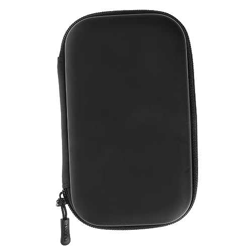 Garneck Ladegerät-Organizer Mikrofontasche Ansteckmikrofonetui Kordel-Organizer-etui Elektronischer Organizer Elektronik-Organizer Reisetasche Kleine Reisetasche Reiseveranstalter Pu Black von Garneck