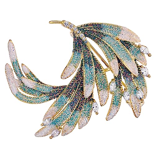 Garneck Leichte Brosche Metall Anstecknadel Damen Dekorativer Pin für Jacken Schals Rucksäcke Vielseitiger Schmuck für Frauen und Mädchen von Garneck