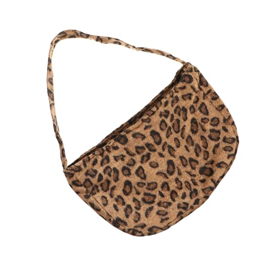 Garneck Leopard Print Damen Handtasche Armpit Bag Vintage Stil Modisch Schultertasche für Alltag Party Shopping Dating von Garneck