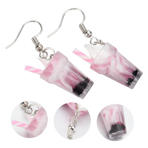 Garneck Lustige Eiscreme Ohrhänger Damen Kreative Anhänger Leichtes Design Alltag Party Schmuck Weihnachten von Garneck