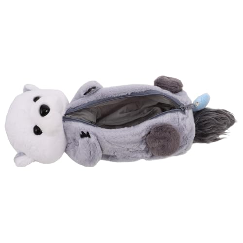 Garneck Lustiges Federmäppchen Für Junge Mädchen Tragbare Stiftetasche Mit Cartoon-Motiv Für Schulsachen Und Schreibwaren Meerestier-Design Niedliches Otter-plüschmodell Vielseitige von Garneck
