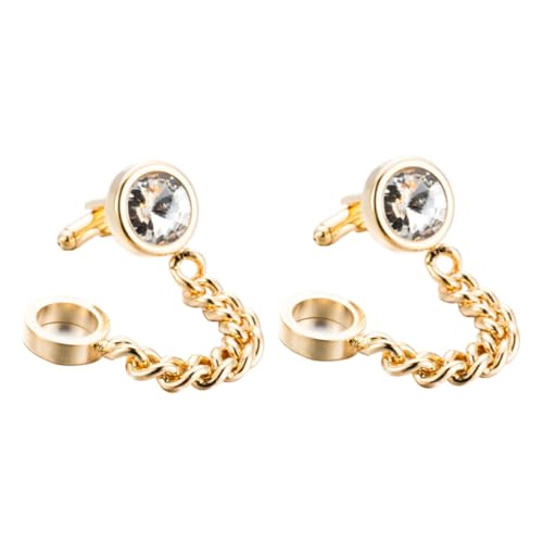 Garneck Manschettenknöpfe Für Hemden Männer Mit Kristallen Schmuck Für Party Hochzeit Geschäftstreffen Geburtstagsfeiern Jubiläen von Garneck