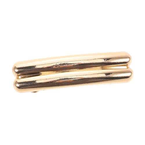 Garneck Metall Haarspangen für Frauen Eleganter Seitlicher Haarclip Gold Vielseitig Einsetzbar für Alltag und Besondere Anlässe Langlebig und Perfektes von Garneck