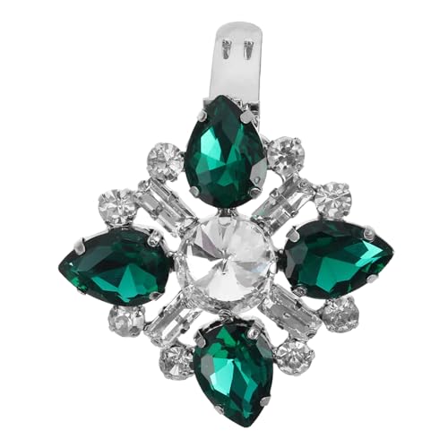 Garneck Metall Strass Schuhclip Schmuck Schuhdekoration Brautschuh Accessoire für Pumps High Heels und Flache Schuhe Hochwertige Schuhschnalle für Hochzeit Party und Festliche Anlässe von Garneck