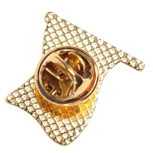 Garneck Metallic Anstecknadel Nationalflagge Design Kreative Kleidung Brosche Robuste Pin Mode brosche für Damen und Herren Festliche Kleidungsschmuck von Garneck