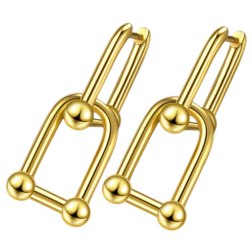 Garneck Metallohrringe Damen Form Einzigartiges Design Angenehm zu Tragen Vielseitig Kombinierbar für Alltag Party Hochzeit Stilvolle Damenschmuck von Garneck