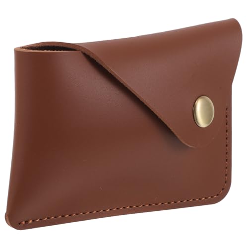 Garneck Visitenkartenetui Aus Kunstleder Schmaler Bargeldbeutel Mit Kartenhalter Kompakter Visitenkartenhalter Als Mini-geldbörse Für Damen Mit Organizer Für Ausweise Und Kreditkarten von Garneck