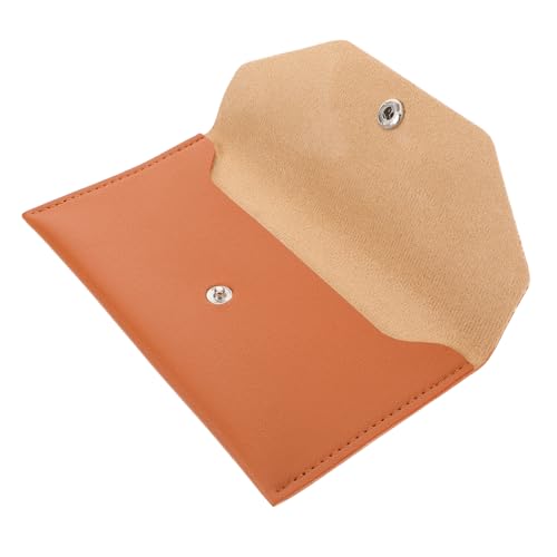 Garneck Minimalistisches Damen Portemonnaie aus Robustem PU Leder Schlanker Kartenhalter Kompakt und Vielseitig für Shopping Reisen und Dating Stil Tragbar und Leicht Braun von Garneck