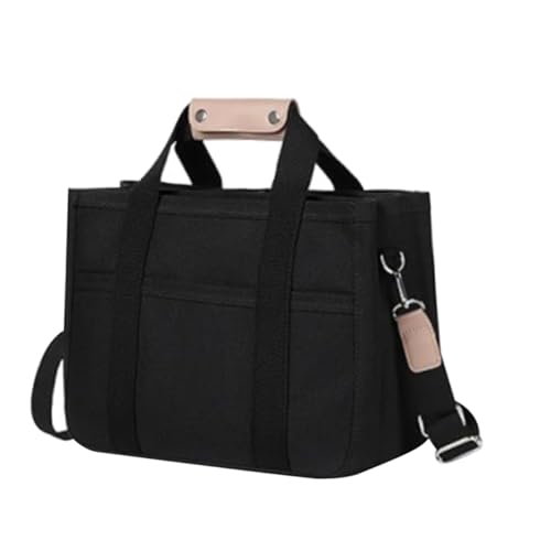 Garneck Modische Canvas Tote Bag Damen Handtasche mit Verstellbarem Schultergurt Große Kapazität Langlebig und Leicht zu Reinigen Vielseitige Utility Shopper für Arbeit Reisen und Alltag von Garneck