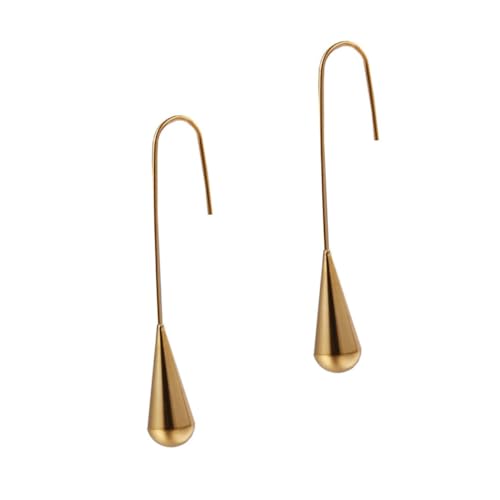 Garneck Modische Tropfenform Ohrringe aus Kupfer für Damen Leichtes Design Langlebig Farbtreu für Alltag und Besondere Anlässe Geschenk für Freundin von Garneck