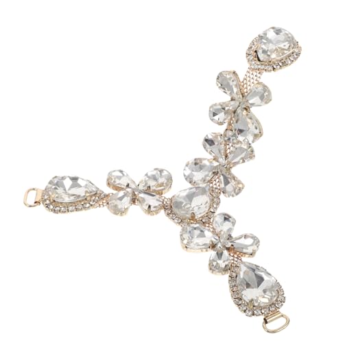 Garneck Modischer Schuhketten Accessoire für Sandalen und Einzigartiger Schuhcharme für Damen Vielseitige Dekoration für Sneakers für Partys und Alltag von Garneck