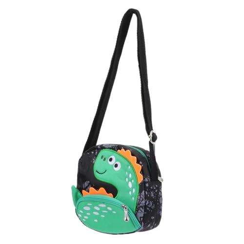 Garneck Niedliche Dino Crossbody Tasche aus Oxford Verstellbarer Schultergurt Praktische Mini Umhängetasche für Alltag Party Einkaufen und Kleine Gegenstände Camouflage Design von Garneck