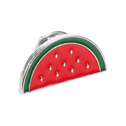 Garneck Niedliche Wassermelonen Brosche Damen Anstecknadel Cartoon Design Schals Kleid Pullover Clips Schmuck für Frauen von Garneck