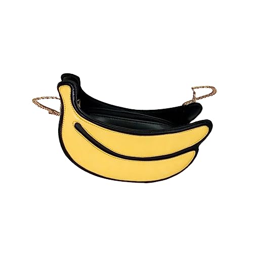 Garneck Obstform Crossbody Tasche für Damen Lustige Obsthandtasche mit Bananendesign Bequemes für Schule Arbeit und Alltag Geschenkidee für Freunde und Familie Garneck Obstform Crossbody Tasche für Damen Lustige Obsthandtasche mit Bananendesign Bequemes für Schule Arbeit und Alltag Geschenkidee für Freunde und Familie von Garneck