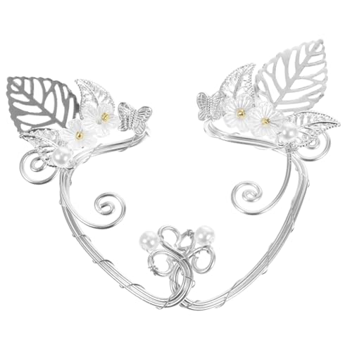 Garneck Ohrringe für Damen Ohrmanschetten Imitationsperlen Leichte nicht Durchbohrte Clip Ohrringe Stilvolle Ear Modischer Schmuck für Teenager und Frauen und Rostfrei von Garneck