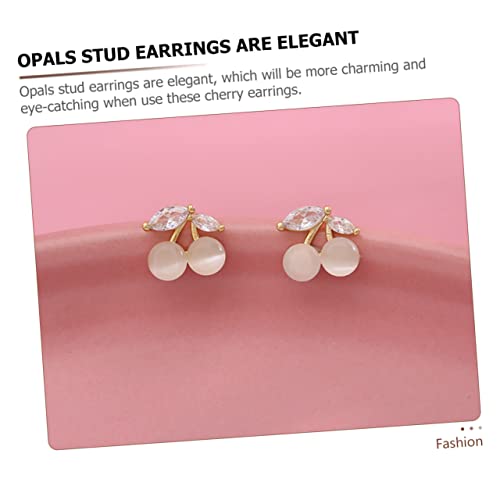 Garneck Ohrstecker für Damen Süße Ohrhänger mit Cat Eye Design für Alltag Party und Besondere Anlässe Modischer Ohrschmuck von Garneck