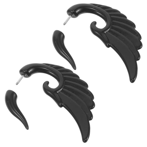 Garneck Ohrstecker für Herren Taper Plug Schmuck Unisex Fake Ohr Gauges Modisch Vielseitig Tragbar für Alltag Party von Garneck