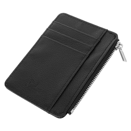 Garneck PU Damen Münzgeldbörse mit Reißverschluss Kleine Leichte Geldtasche Mehrfächeriges Kartenetui Strapazierfähiges Weiches Pu Material für Reisen Shopping und Geschäftsreisen von Garneck