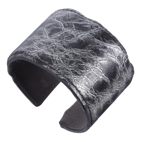 Garneck Ledermanschettenarmband Für Damen Breiter Armreif Aus Pu- Mit Offenem Design Geeignet Für Abendveranstaltungen Reisen Und Partys von Garneck