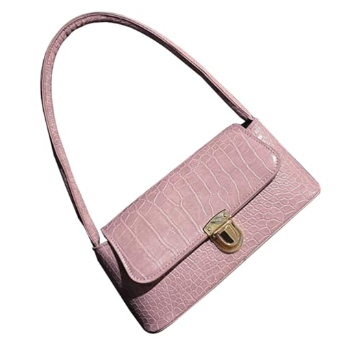 Garneck PU Schultertasche Damen Modische Handtasche Retro Stil Vielseitig Tragbar für Alltag Reisen Shopping Geeignet Stilvolle Umhängetasche für Frauen Mädchen von Garneck