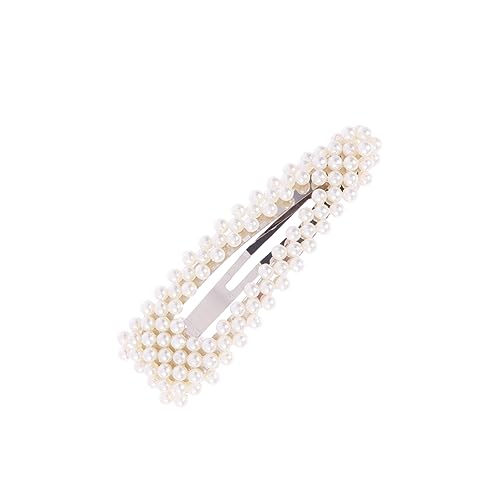 Garneck Perlen Haarklammern Damen Wasserfall Tropfenförmig Stilvoller Haarspangen Schmuck Elegant für Frauen Alltag und Party von Garneck