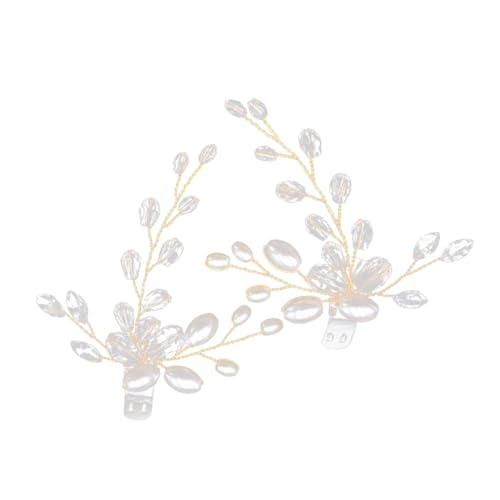 Garneck Perlen Schuhschnallen Brautschuh Clips Langlebiger Einfach zu Befestigen Vielseitige Hochzeit Schuhdekoration für Damen Party und Alltag von Garneck