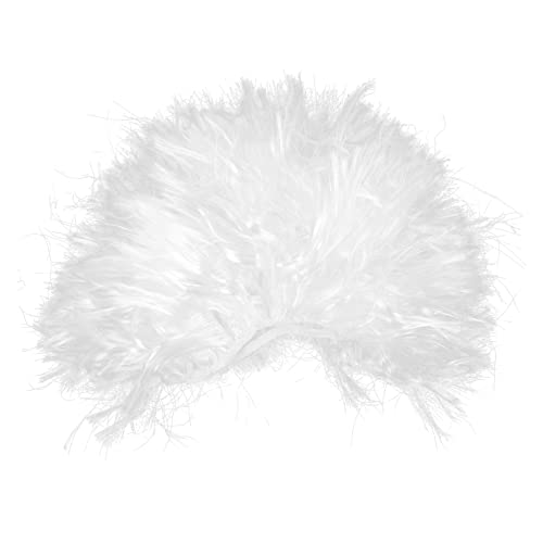 Garneck Herren Greiskostüm Perücke Weiß Altes Greiser Perücke Party Wissenschaftler Für Halloween Kostüm von Garneck