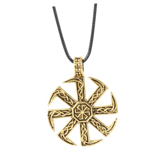 Garneck Halskette Für Mann Und Frau Stylische Rune Kette Aus Modisches Unisex Schmuck Für Jungen Und Männer von Garneck