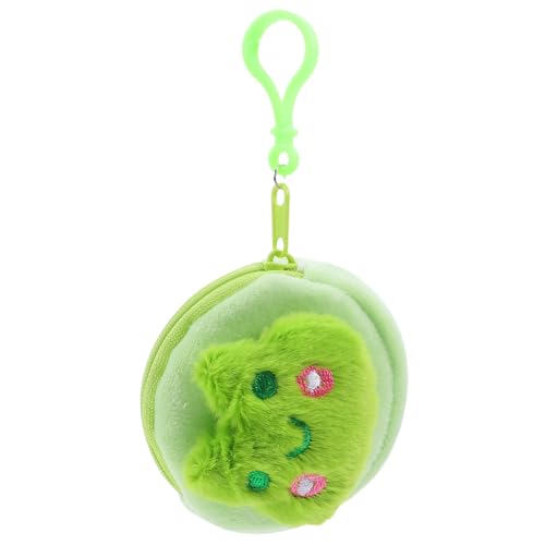 Garneck Plüsch Geldbörse Kleiner Frosch Münzbeutel Weiches Flauschig Portemonnaie Für Mädchen Kompakt Leicht Tragbar Schlüssel Münzen Aufbewahrung von Garneck