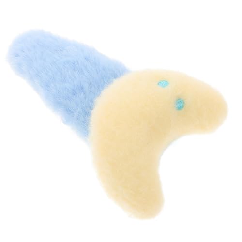 Garneck Plüsch Mond Haarklammer Haarklammer für Damen Vielseitig Tragbar Langlebig zu Haaren für Verschiedene Frisuren und Anlässe von Garneck