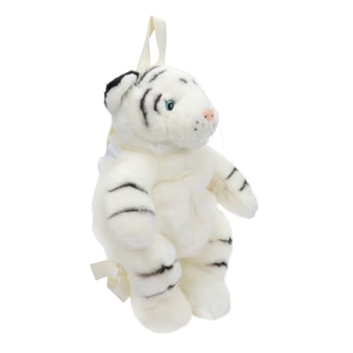Garneck Plüschtier-Rucksack Cartoon Tier Schultasche Kinderrucksack Tiger Oberfläche Tragegefühl Puppe Schultergurt Verarbeitung von Garneck