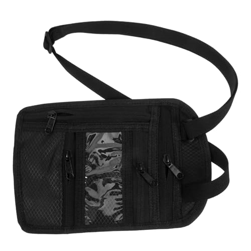 Garneck RFID Sicherer Reise Dokumenten Organizer mit Reißverschluss Verstellbarem Nackenriemen Multifunktionalem Passport Holder für Männer und Frauen Praktische Aufbewahrungstasche für von Garneck
