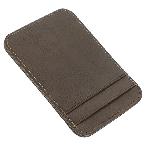 Garneck Reise Essentials Kartenetui Tragbarer Kartenorganizer für Ausweise Kreditkarten und Vertikales Design Tiefgrau für Täglichen Gebrauch und Schutz vor Beschädigungen von Garneck