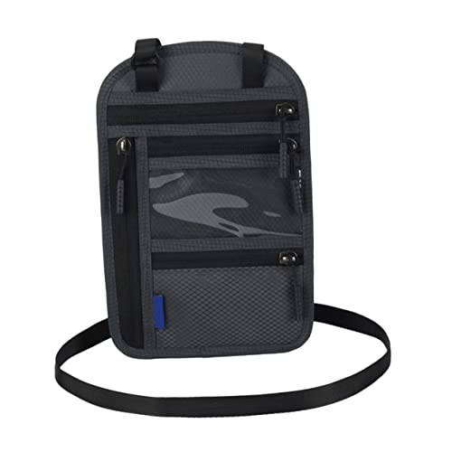 Garneck Reisepasshülle Für Damen RFID Sichere Umhängetasche Tragbare Reisetasche Mit Schlüsselband Brustbeutel Für Reisen Vielseitige Reisedokumenten Organizer von Garneck