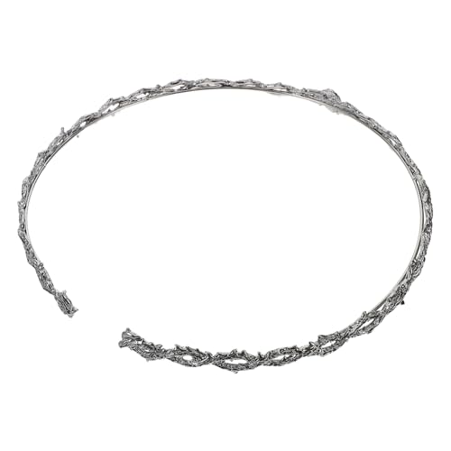 Garneck Renaissance-krone Für Frauen Mit Strasssteinen Und Dornenmotiv Verstellbar Für Kostümpartys Und Mittelalterliche Veranstaltungen Gothic-vintage-haarschmuck Im Historischen Stil von Garneck