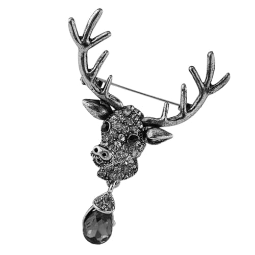 Garneck Retro Brosche Edelstahl-anstecknadel Für Kleidung Tierbrosche Im Vintage-stil Dekoratives Accessoire Für Männer Und Frauen Für Schals Und Hüte von Garneck