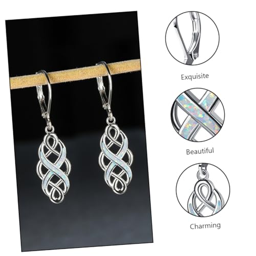 Garneck Retro Ethnische Ohrstecker Damen Leichtes Geflochtenes Design Rostfrei Party Schmuck für Freundin Geburtstag Valentinstag Muttertag von Garneck