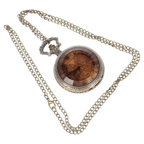 Garneck Klassische Taschenuhr Mit Kette Vintage-Retro-taschenuhr Für Herren Und Damen Antikes Design Für Alltag von Garneck
