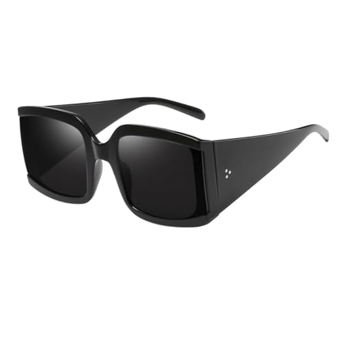 Garneck Retro Sonnenbrille für Herren und Damen Große Schwarze Rahmen Polarisierte Gläser Sommer Outdoor Sonnenbrille Robuste und Leichte Brille als Clothes Decoration Garneck Retro Sonnenbrille für Herren und Damen Große Schwarze Rahmen Polarisierte Gläser Sommer Outdoor Sonnenbrille Robuste und Leichte Brille als Clothes Decoration von Garneck