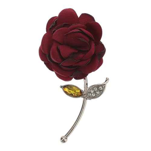 Garneck Rhinestone Brosche Metalllegierung Anstecknadel mit Funkelnden Kristallen Langlebiger Schmuck für Damen zur Dekoration von Kleidung Taschen und von Garneck