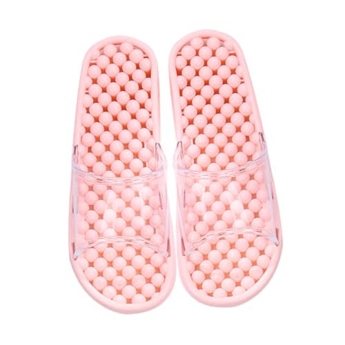 Garneck Rutschfeste Badeschuhe Damen Herren aus Elastischem PVC Massage duschpantoletten Schnelltrocknend Strapazierfähig und Komfortabel für die warme Jahreszeit Sommer Herbst von Garneck