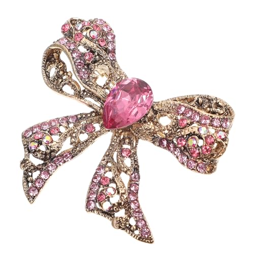 Garneck Bowknot Schal Schnalle Praktische Broschennadel Kreative Zarte Kleidung Dekoration Schleife Brosche Pin von Garneck