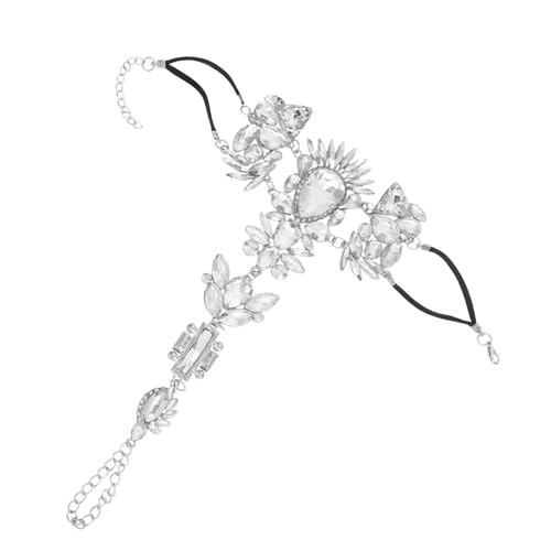 Garneck Schmuck Fußketten Mädchenschmuck Mondstein Fußkettchen Boho Fußkettchen Für Frauen Funkelnde Körperkette Knöchelkette Schmuck Für Frauen Zehenschmuck Mode von Garneck