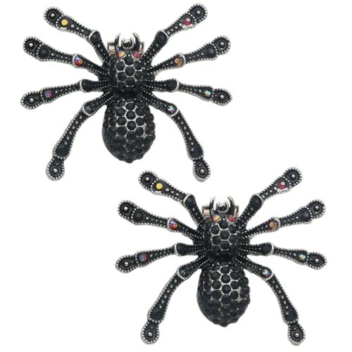 Garneck Schuhclips mit Strassstein Spider Design für Halloween Hochzeit und Abschlussball Abnehmbarer Schuhschmuck für Damen und Mädchen Garneck Schuhclips mit Strassstein Spider Design für Halloween Hochzeit und Abschlussball Abnehmbarer Schuhschmuck für Damen und Mädchen von Garneck