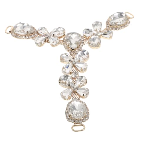 Garneck Schuhkette für Damen Sandalen Langlebige Diy Schuhclips Schmuck Zubehör Modische Schuhdekoration für Sneaker und Strand Bequemes Vielseitiges Accessoire für Anlässe von Garneck