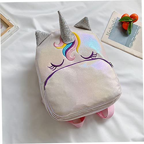 Garneck Schul Tasche Einhorn Junge Mädchen Rucksack Mit Cartoon-Einhorn-dekor Kompaktes Leichtes Design Für Mädchen Studentinnen Und Frauen Mit Bequemen Schultergurten Und Leichtgängigem r von Garneck