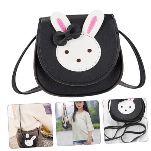 Garneck Schultertasche Aus Hochwertigem Pu-material Kreative Minitasche Im Cartoon-hasenkopf-design Tolle Umhängetasche Für Kleine Mädchen Foto-requisit Geeignet Erstklassig Verarbeitet von Garneck